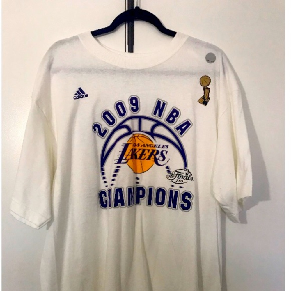 Vintage LA Lakers 2009 NBA Champions Adidas XL